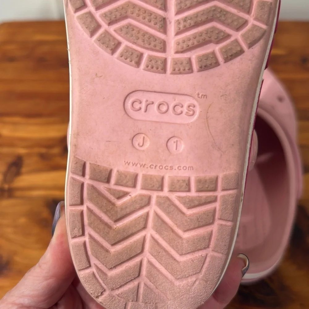 Crocs Kids' Bayaband Pink Clogs